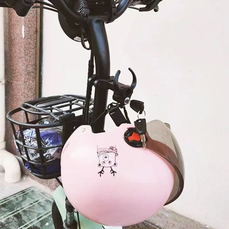 Bullhead Helmet Lock Hooks Front Universal No-Punch Motorcycle Bike Storage Hook