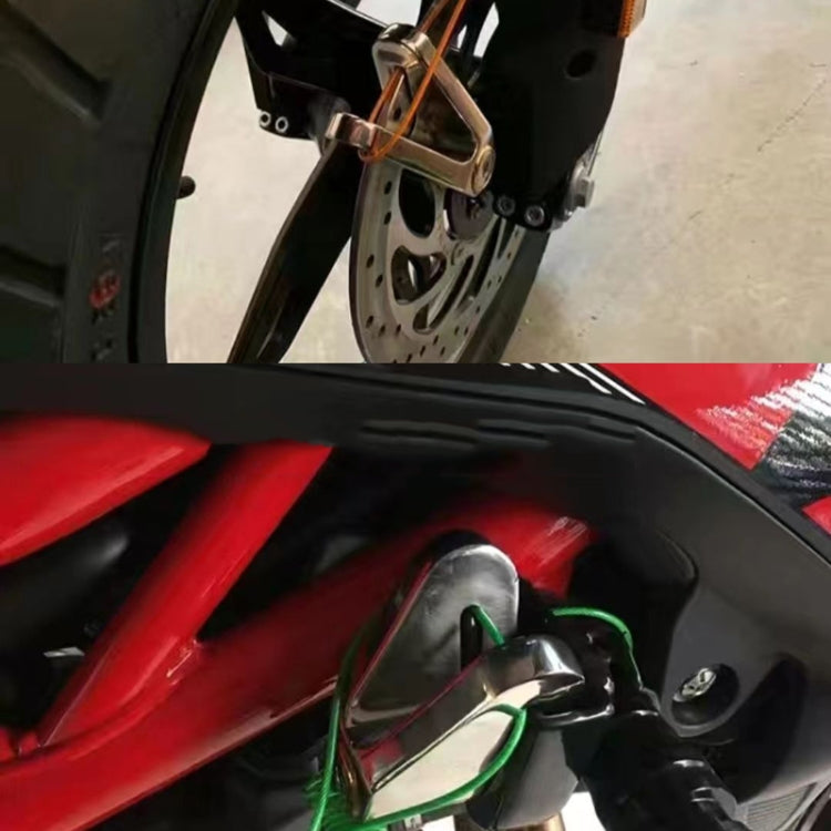 Electrical Vehicle Triangle Disc Brake Lock Universal Alloy Steel Anti-Theft Lock Scooter Padlock