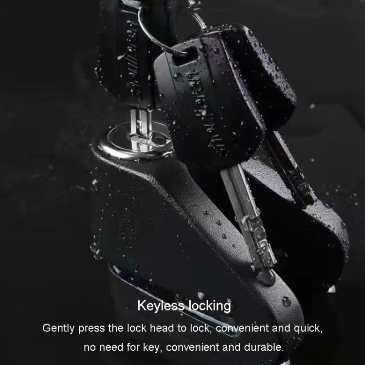 Electrical Vehicle Triangle Disc Brake Lock Universal Alloy Steel Anti-Theft Lock Scooter Padlock