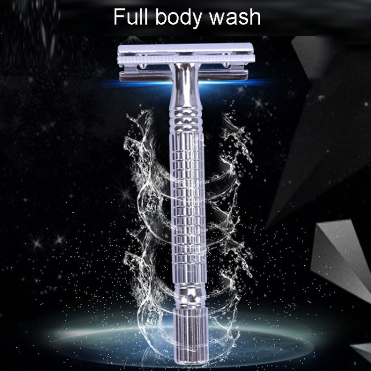 Junjie Shaving And Beard Razor Stand Old Style Double Sided Manual Shaver