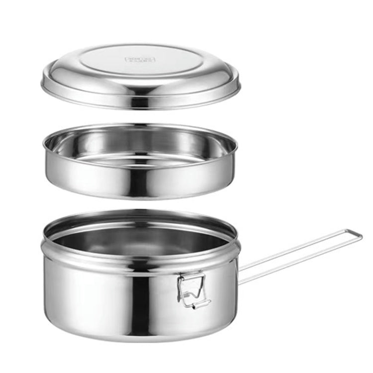 304 Stainless Steel Round Lunch Box