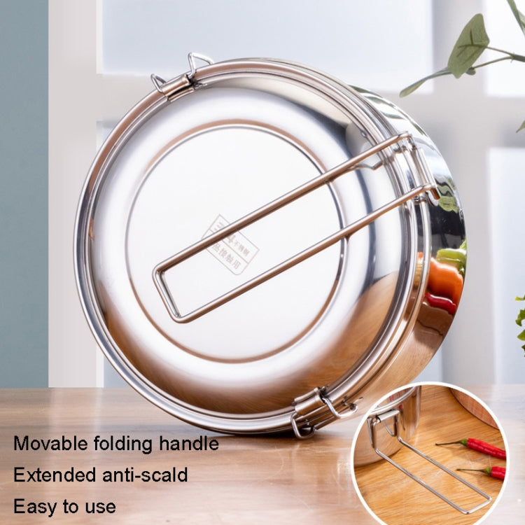 304 Stainless Steel Round Lunch Box