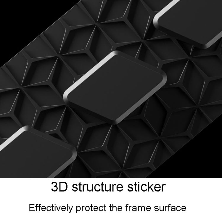 ENLEE E-654 Bicycle Silicone Chainstay Protector Mountain Road Bike Downtube Cover Stickers