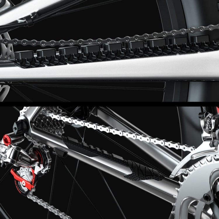 ENLEE E-654 Bicycle Silicone Chainstay Protector Mountain Road Bike Downtube Cover Stickers