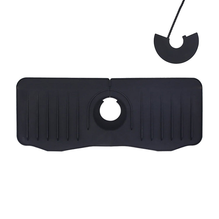 Bathroom Kitchen Silicone Faucet Anti-Splash Drain Mat