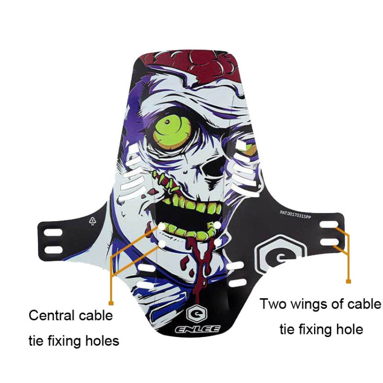 ENLEE E19001 Bicycle Front And Rear Universal Fenders Mountain Bike Mini Shield