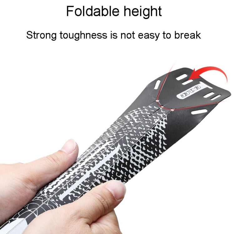 ENLEE E-641316 6pcs /Set Bicycle Extended Front And Rear Mudguards Road Bike Quick Detachable Fenders