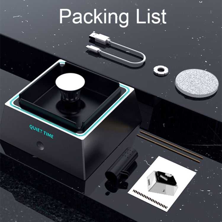 Intelligent Multifunctional Ambient Light Household Negative Ion Air Purifier Electronic Ashtray