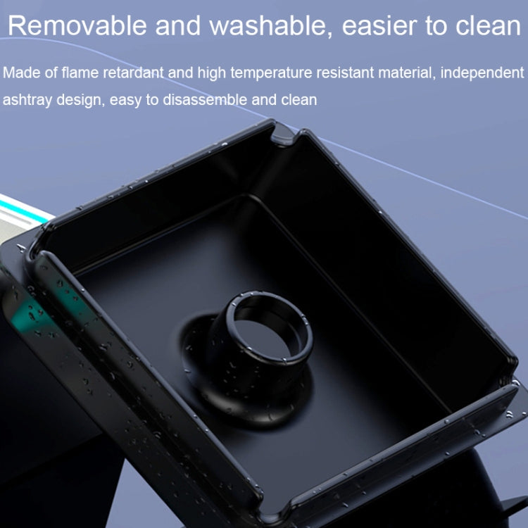 Intelligent Multifunctional Ambient Light Household Negative Ion Air Purifier Electronic Ashtray