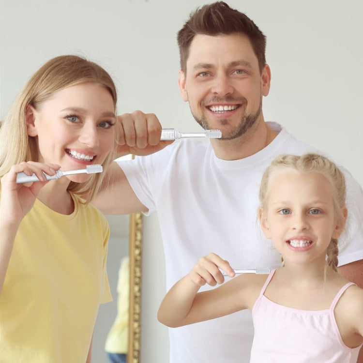 Foldable Toothbrush Set For Traveling Business Portable Hotel Transparent Storage Toothbrush