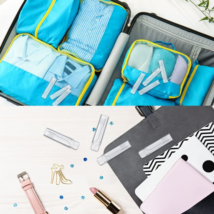 Foldable Toothbrush Set For Traveling Business Portable Hotel Transparent Storage Toothbrush