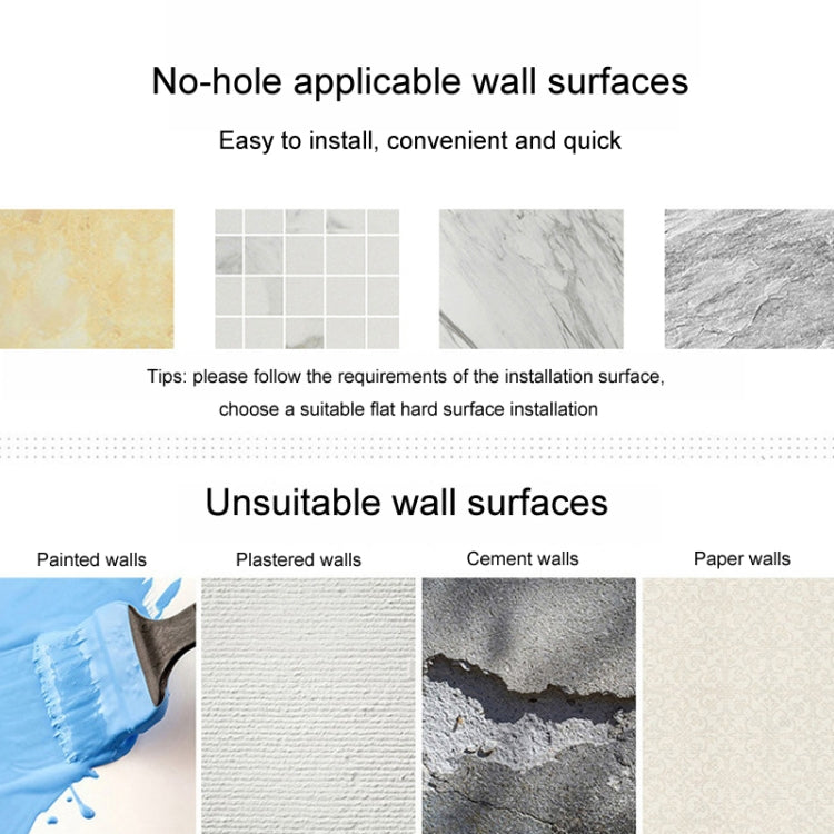 Toilet Shelf No-Punch Bathroom Storage Rack