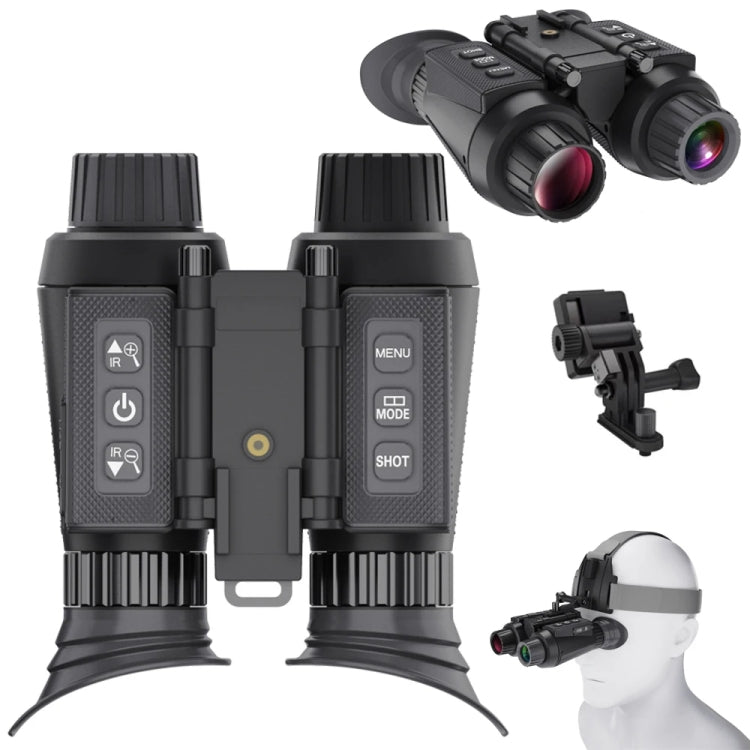 Adjustable Pupil Distance Headset Night Vision Device 3D HD Digital Binoculars Outdoor Infrared Night Vision Telescope