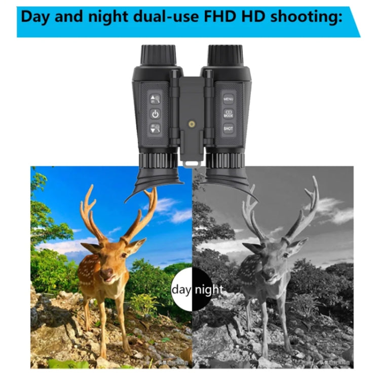 Adjustable Pupil Distance Headset Night Vision Device 3D HD Digital Binoculars Outdoor Infrared Night Vision Telescope