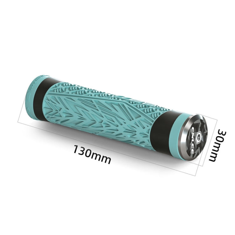 ENLEE E-235151 1pair Silicone Bicycle Covers Mountain Bike Cycling Grips With Handlebar Blocking