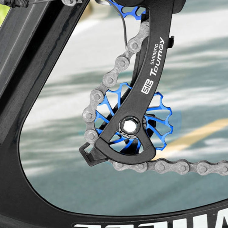 ENLEE Mountain Bicycle Rear Derailleur Guide Wheel Ceramic Bearing Tension Pulley