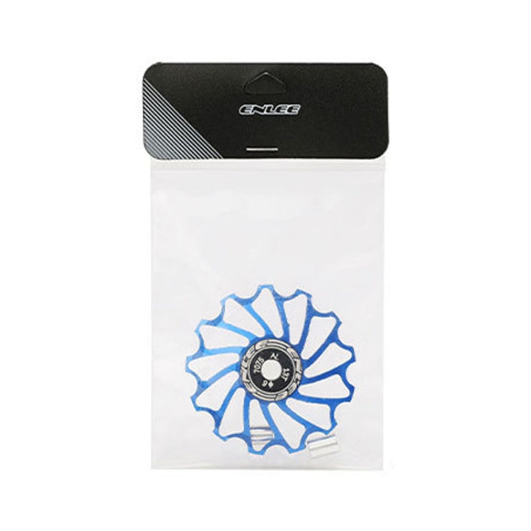 ENLEE Mountain Bicycle Rear Derailleur Guide Wheel Ceramic Bearing Tension Pulley