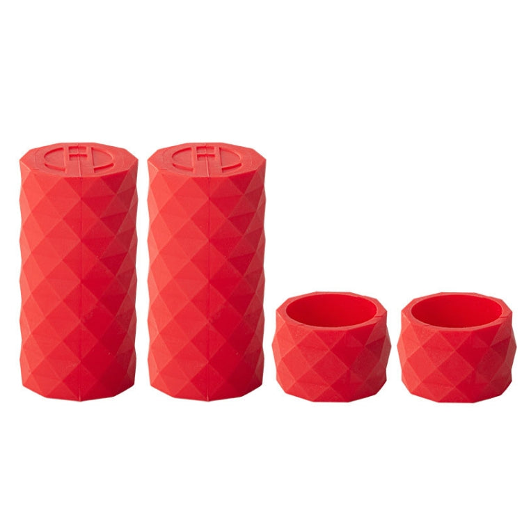 ENLEE E22805 4pcs /Set Road Bike Handlebar Strap Holder Bicycle Non-Slip Lever Strap Fixing Ring