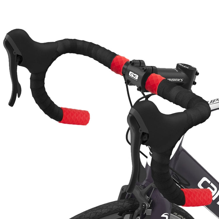 ENLEE E22805 4pcs /Set Road Bike Handlebar Strap Holder Bicycle Non-Slip Lever Strap Fixing Ring