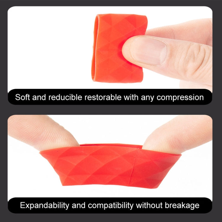 ENLEE E22805 4pcs /Set Road Bike Handlebar Strap Holder Bicycle Non-Slip Lever Strap Fixing Ring