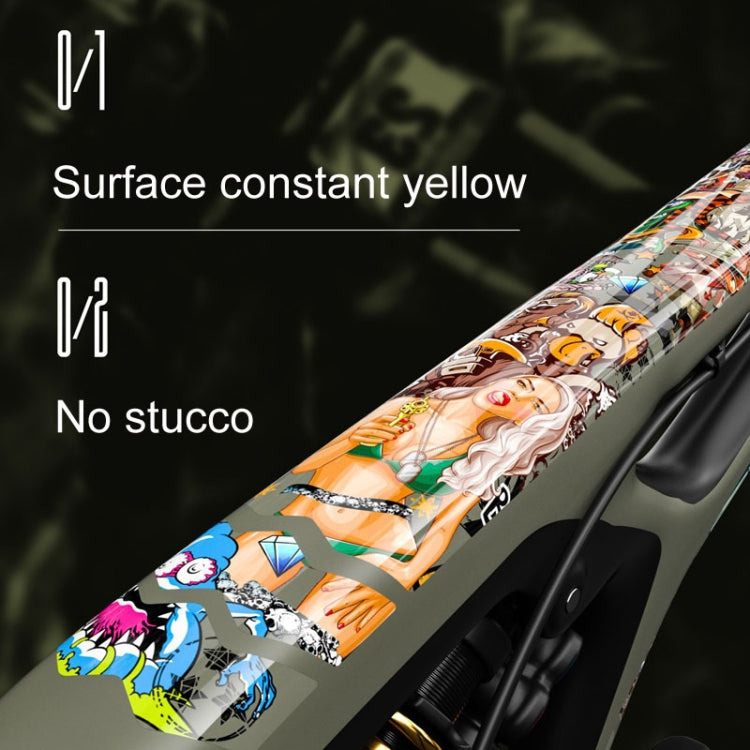 ENLEE E14611 10pcs /Set Bicycle TPU Invisible Film Road Bike Body Jersey Color Changing Membrane