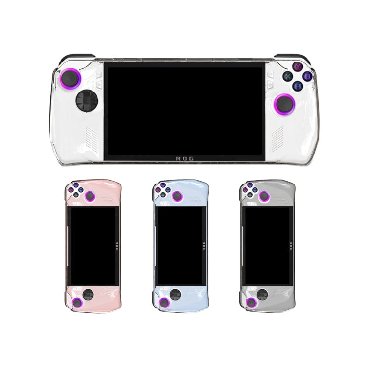 For ASUS ROG Ally Pocket Console Protective Case Transparent Crystal Case TPU Protective Case Accessories