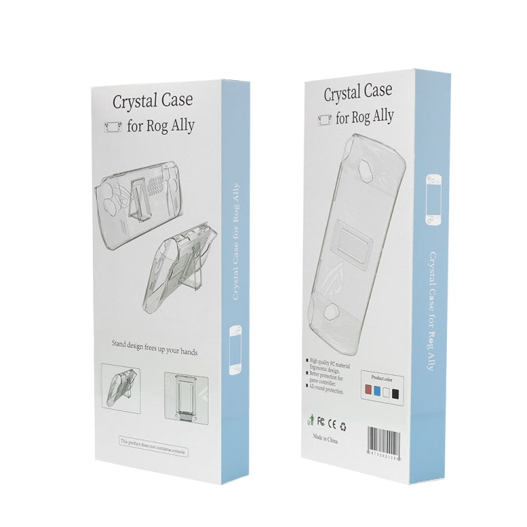 For ASUS ROG Ally Pocket Console Protective Case Transparent Crystal Case TPU Protective Case Accessories