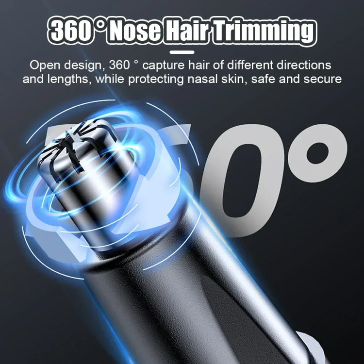 Electric Nose Hair Clipper Rechargeable Washable Portable Travel  Trimmer