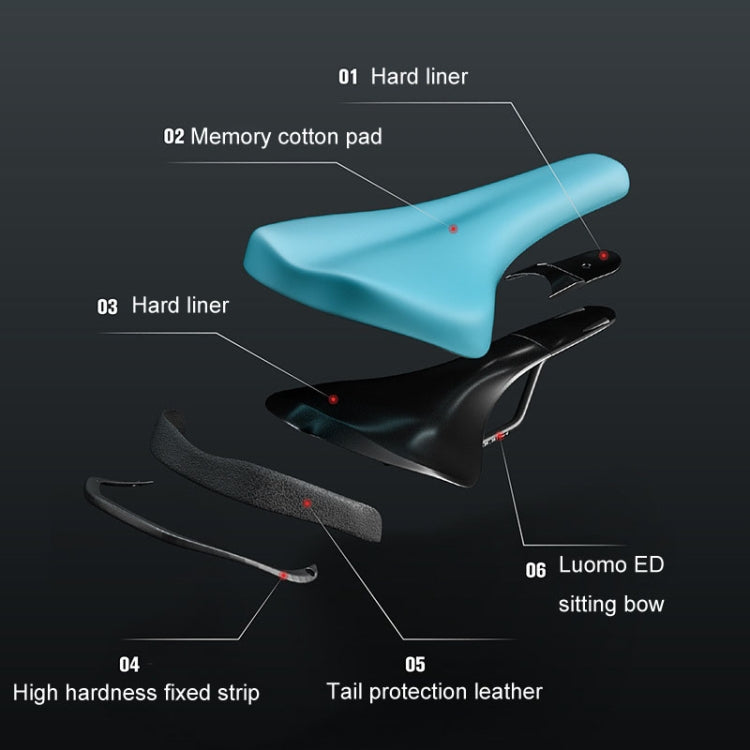 ENLEE ZD-B834 Bicycle Cushion Saddle Mountain Bike Shock Absorbing Seat