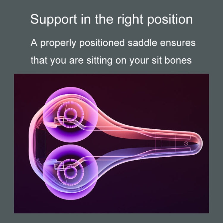 ENLEE ZD-B834 Bicycle Cushion Saddle Mountain Bike Shock Absorbing Seat