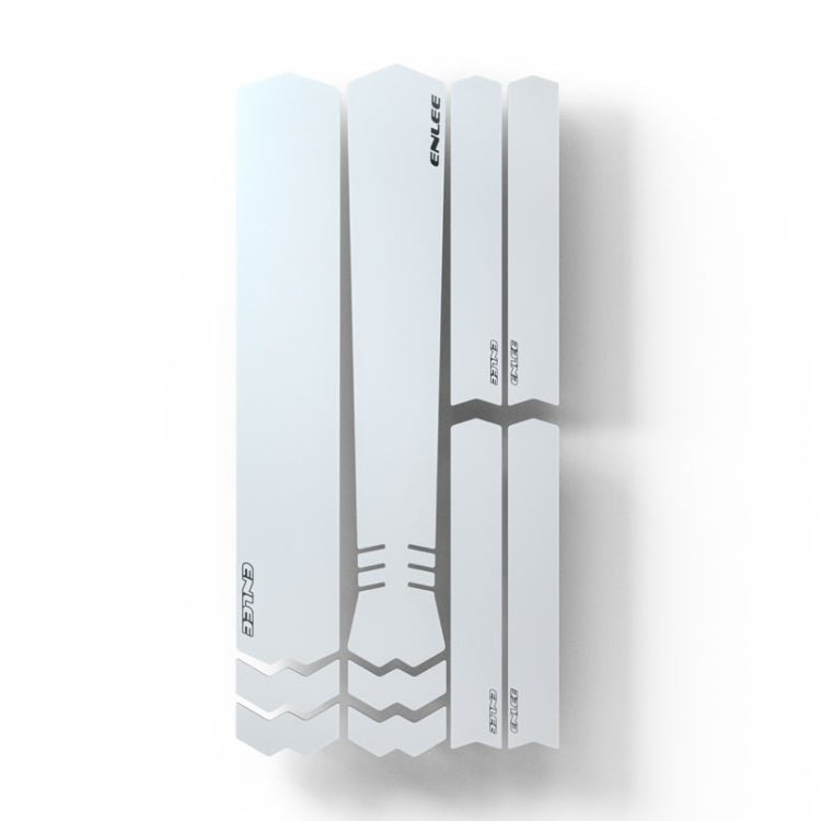 ENLEE E-2210 10pcs /Set Bicycle Jersey Stickers Mountain Bike Frame Protection Adhesive Tape