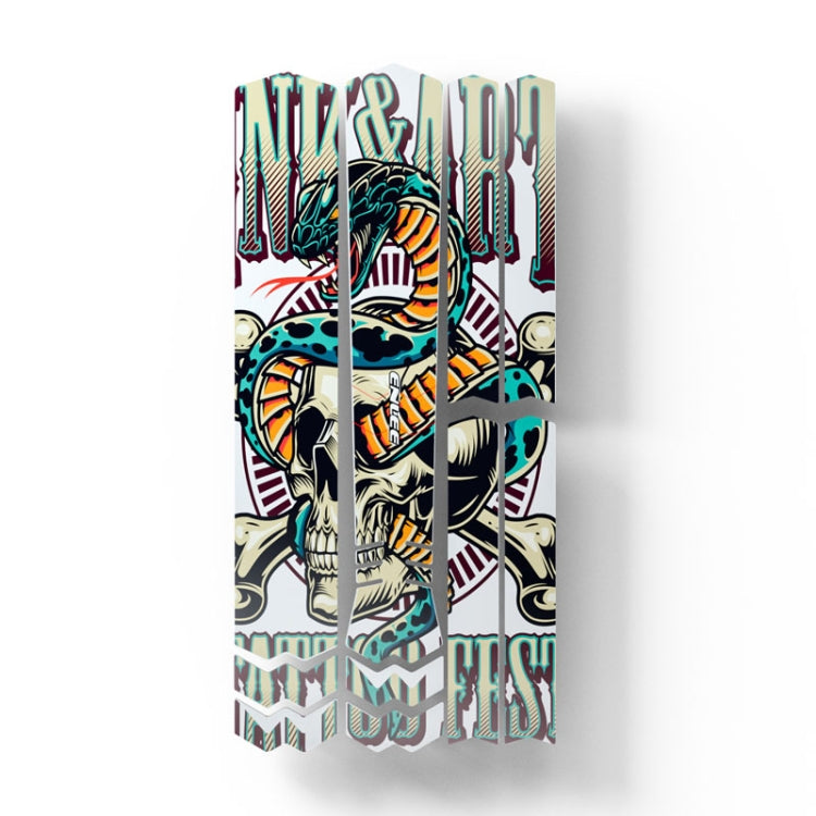 ENLEE E-2210 10pcs /Set Bicycle Jersey Stickers Mountain Bike Frame Protection Adhesive Tape