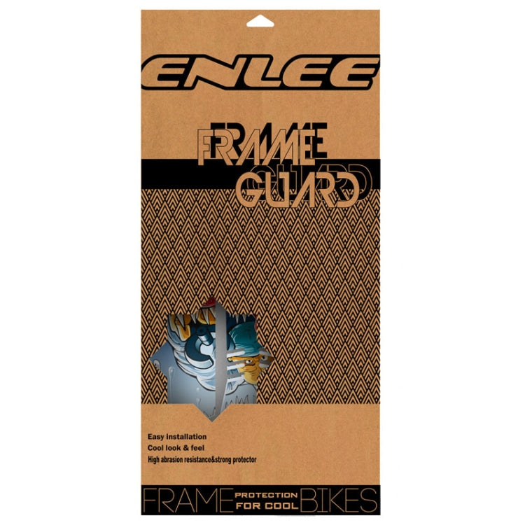 ENLEE E-2210 10pcs /Set Bicycle Jersey Stickers Mountain Bike Frame Protection Adhesive Tape