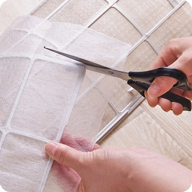 2pcs /Pack Cuttable Air Conditioner Filter Papers Anti-Dust Wind Outlet Filter Net