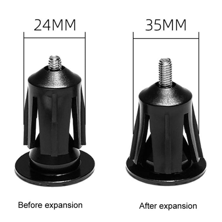 ENLEE BD40 1pair Mountain Bike Aluminum Expandable Handlebar Plugs Bicycle Grip Blocker Accessories