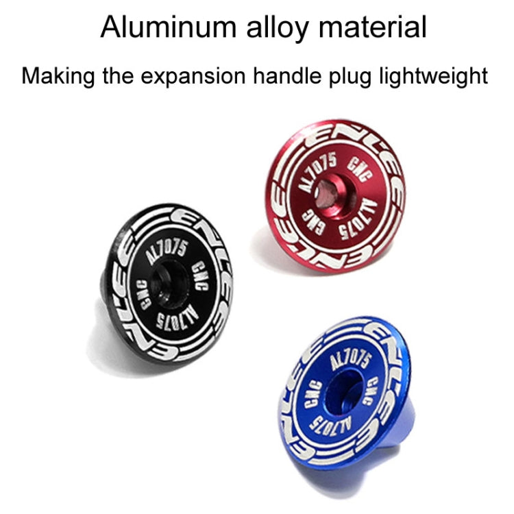 ENLEE BD40 1pair Mountain Bike Aluminum Expandable Handlebar Plugs Bicycle Grip Blocker Accessories