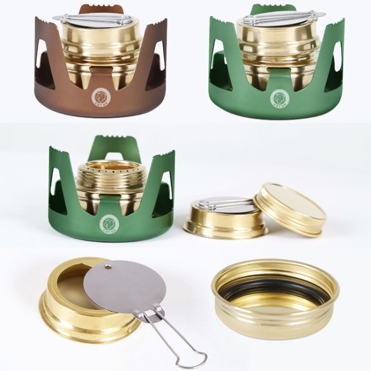 CSTUR Y2218 Outdoor Ultralight Aluminum Stove Camping Fishing Portable Liquid Alcohol Stoves