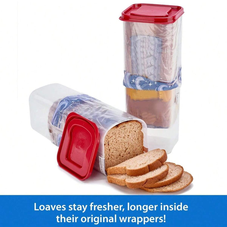 Bread Fresh Container Toast Storage Box Bread Storage Dispenser