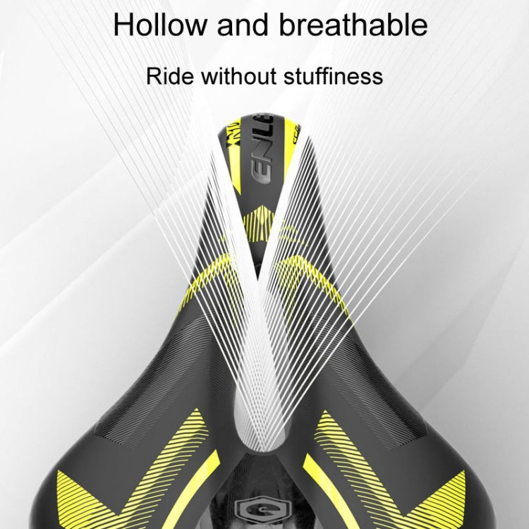 ENLEE E-ZD310 Bicycle Shockproof Cushion Outdoor Cycling Mountain Bike Saddle