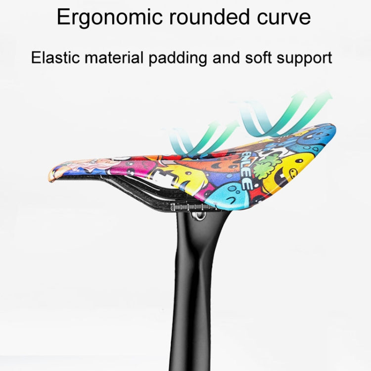 ENLEE E-ZD412 Bicycle Carbon Fiber Cushion Outdoor Riding Mountain Bike Saddle