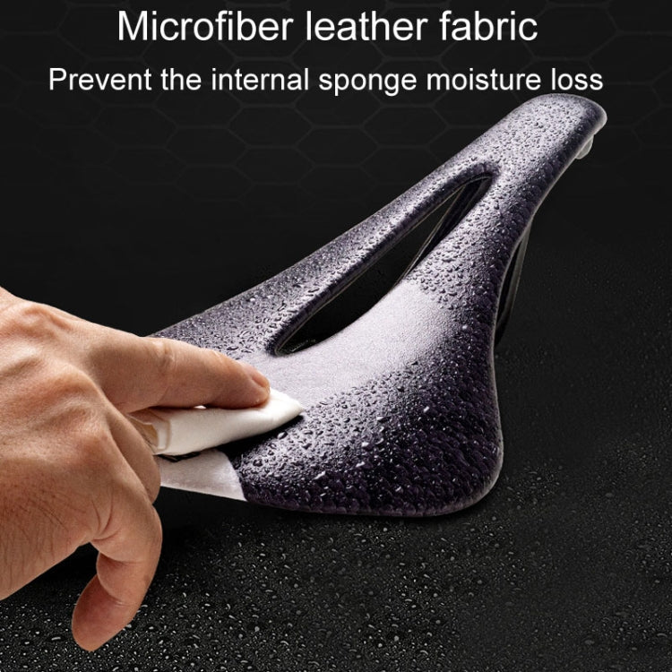 ENLEE E-ZD412 Bicycle Carbon Fiber Cushion Outdoor Riding Mountain Bike Saddle