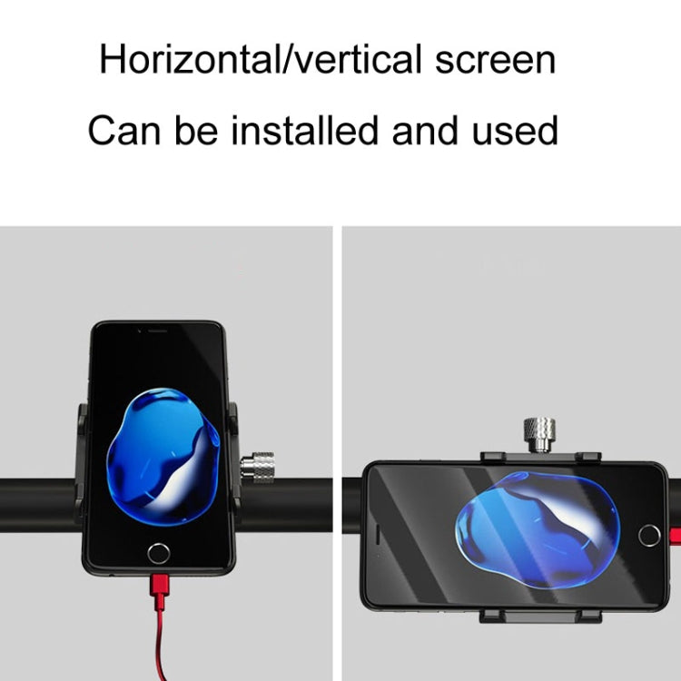 ENLEE Aluminum Alloy Phone Holder Bicycle Riding Fixed Navigation Mount