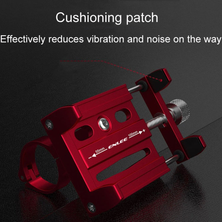 ENLEE Aluminum Alloy Phone Holder Bicycle Riding Fixed Navigation Mount