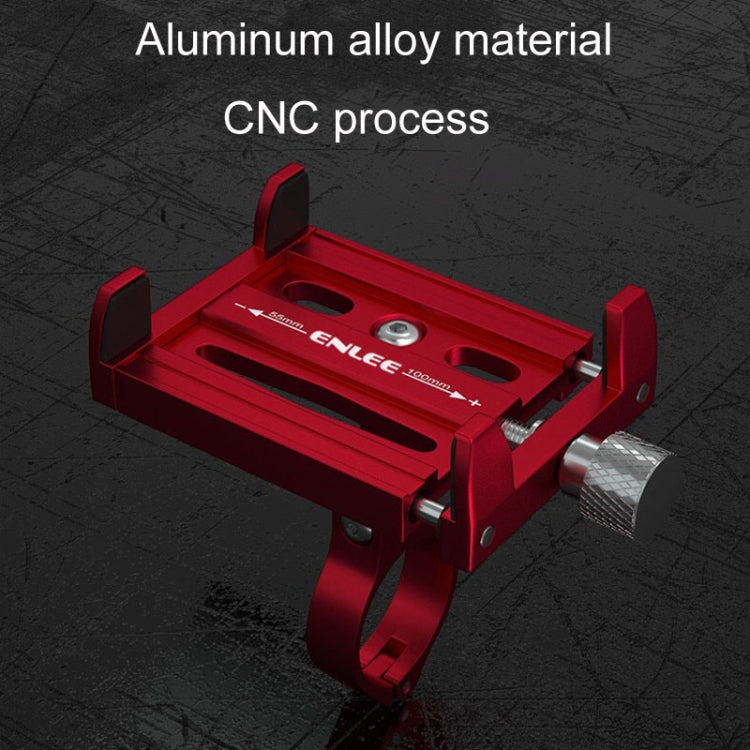 ENLEE Aluminum Alloy Phone Holder Bicycle Riding Fixed Navigation Mount