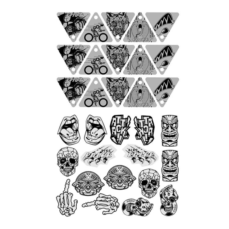 ENLEE EN-3562 Bicycle Backpack Reflective Pendant Accessories Night Riding Reflective Keychain