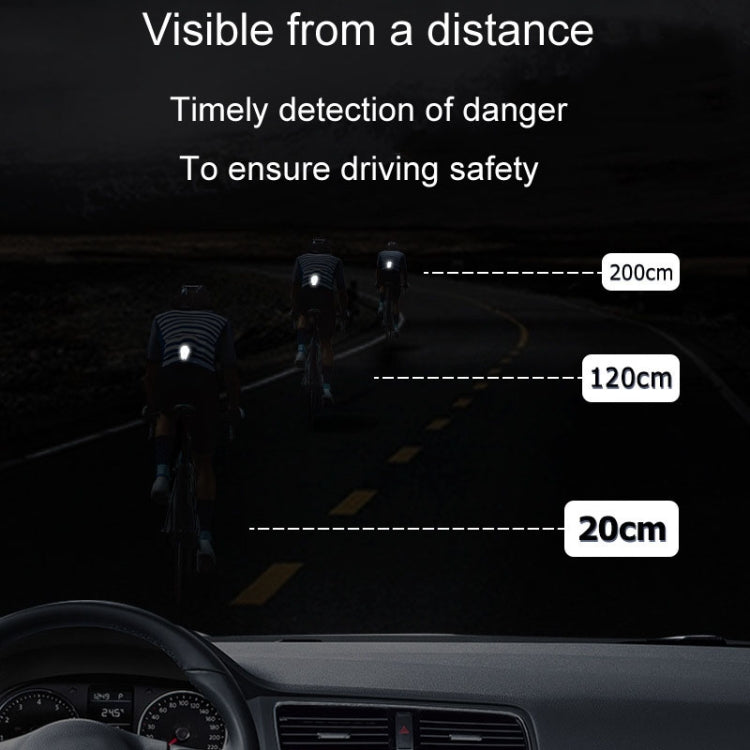 ENLEE EN-3562 Bicycle Backpack Reflective Pendant Accessories Night Riding Reflective Keychain