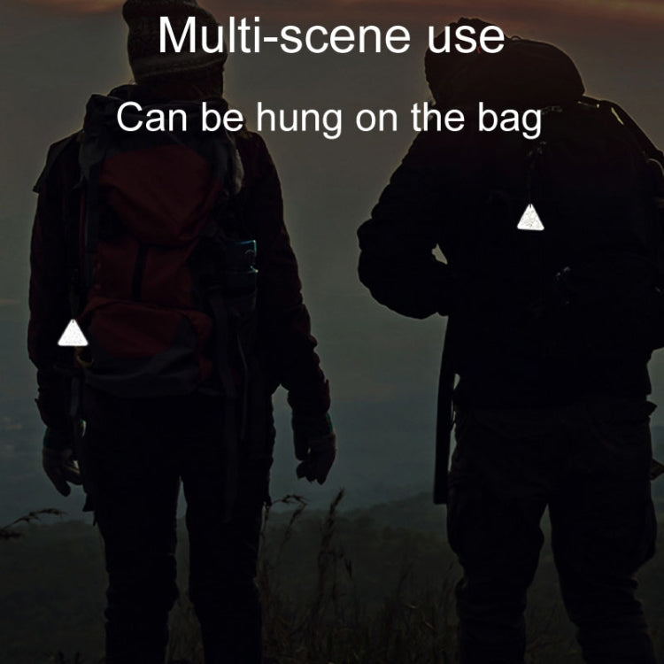 ENLEE EN-3562 Bicycle Backpack Reflective Pendant Accessories Night Riding Reflective Keychain