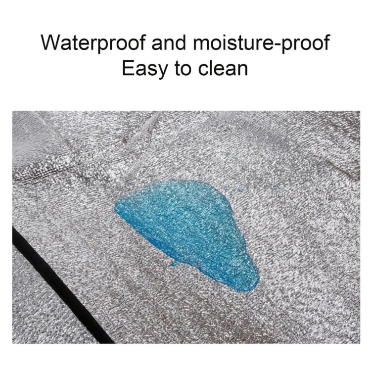 Outdoor Large Hexagonal Double Sided Aluminum Film Moisture Pad Waterproof Heat Insulation Camping Equipment Tent Picnic Pad