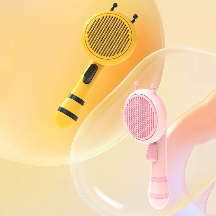 Bee Pet Comb Cats Hair Removal Massage Needle Brush