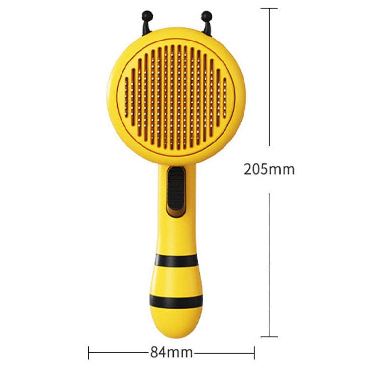 Bee Pet Comb Cats Hair Removal Massage Needle Brush